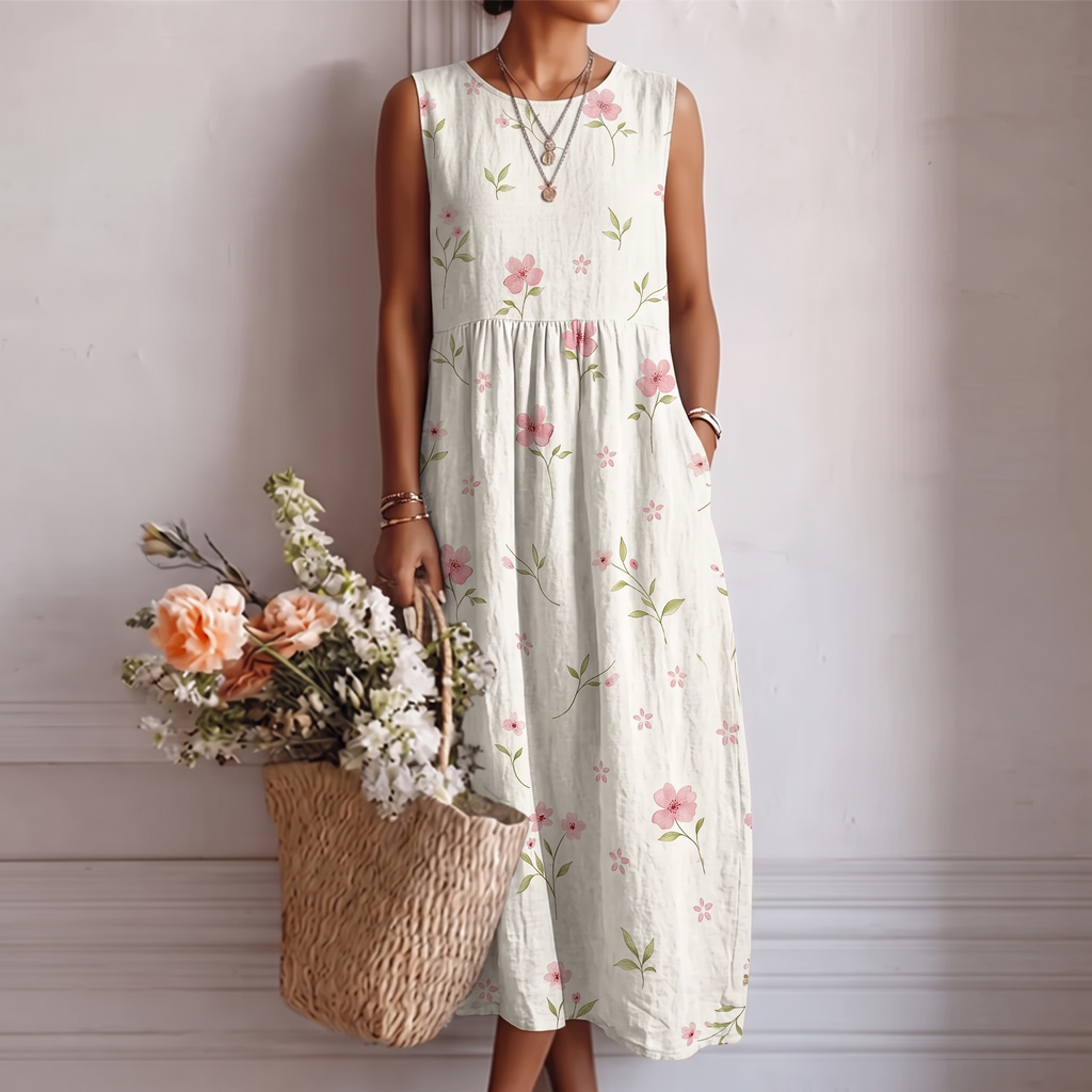 Elena — Vestido Midi de Diario