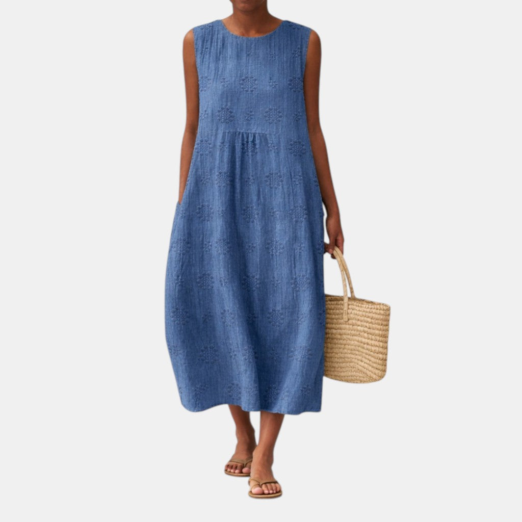 Livia — Vestido Midi de Diario