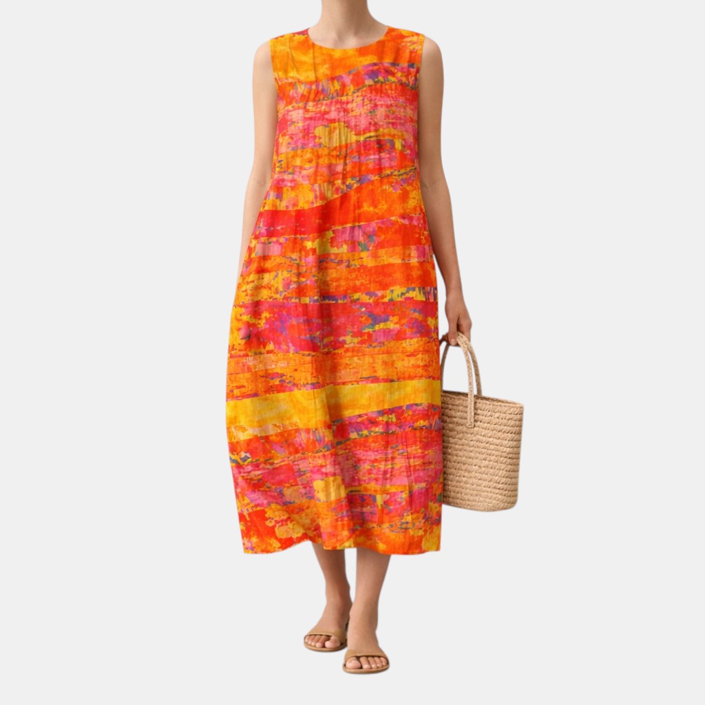 Laura — Vestido Midi de Diario