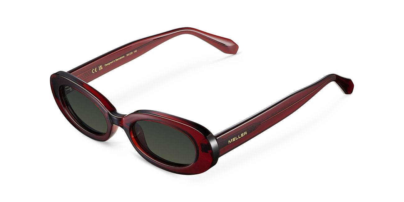 Gafas Maroon Olive
