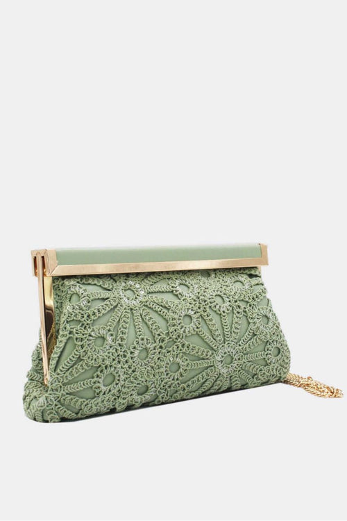 Bolso Clutch Verde