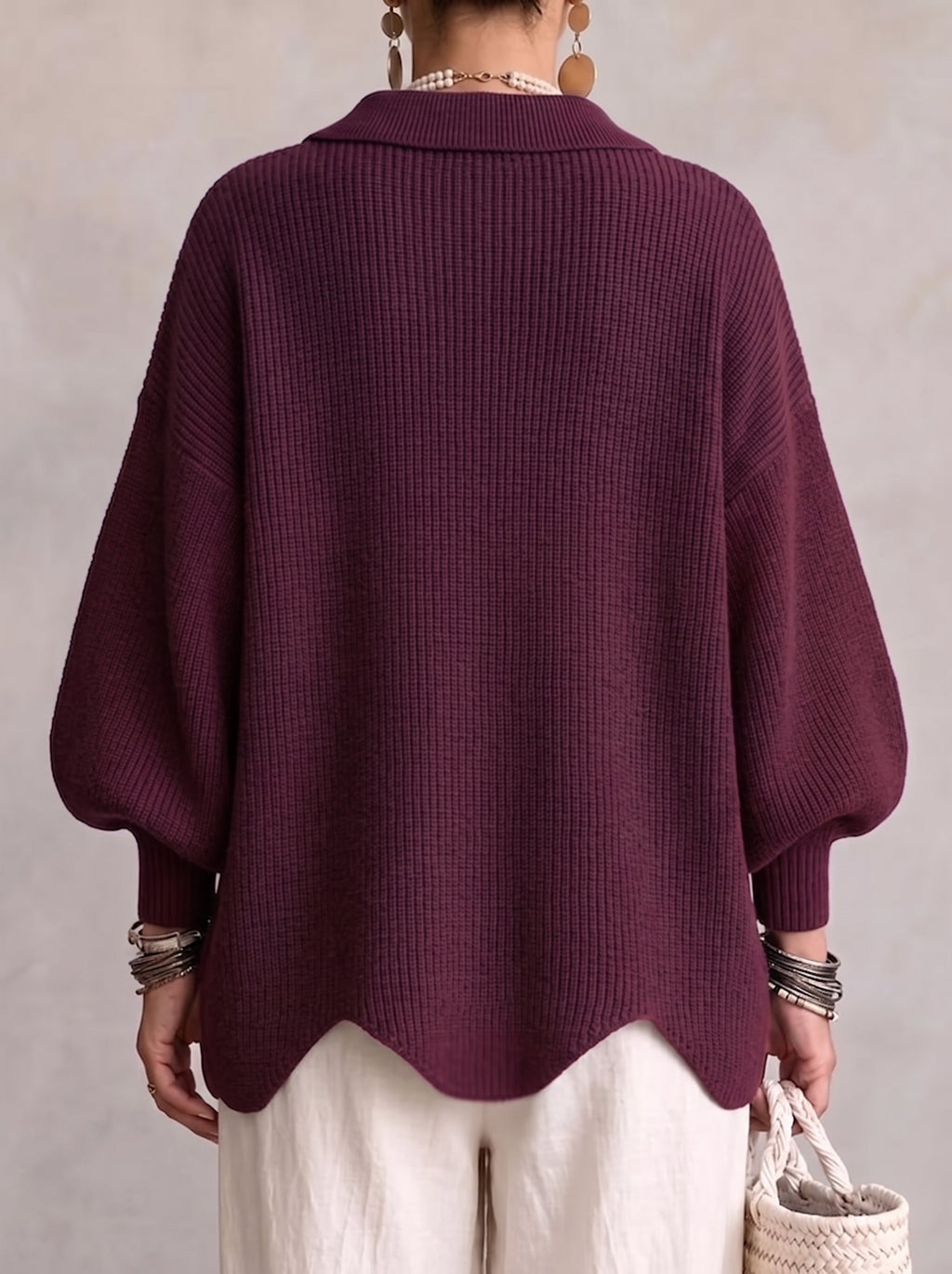 Isadora — Chaqueta de Punto Oversize