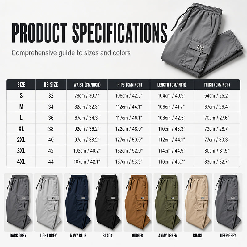 Bruno pantalón cargo holgado